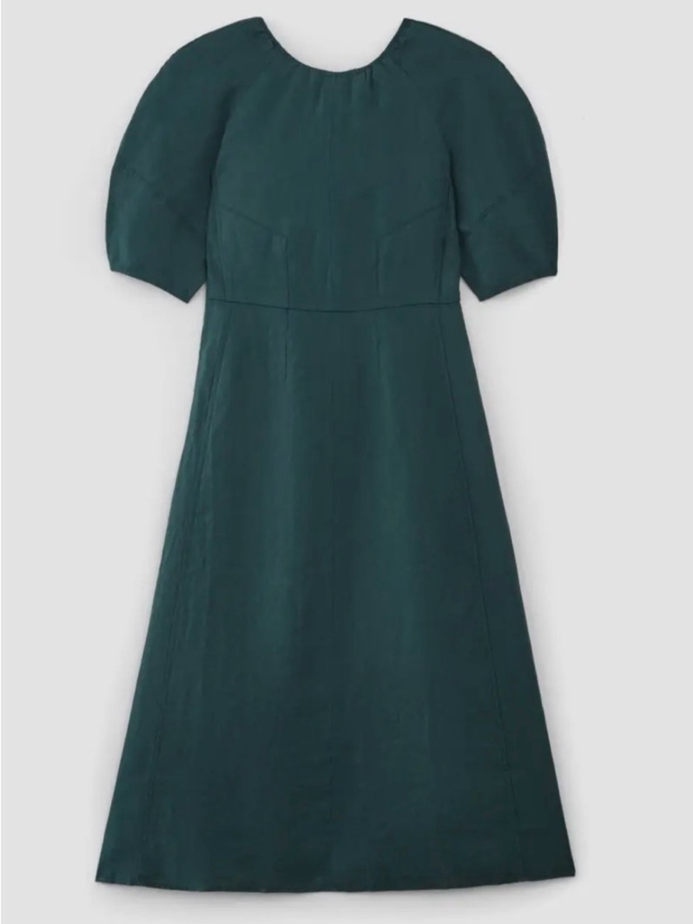 Everlane Teal Green Midi Dress